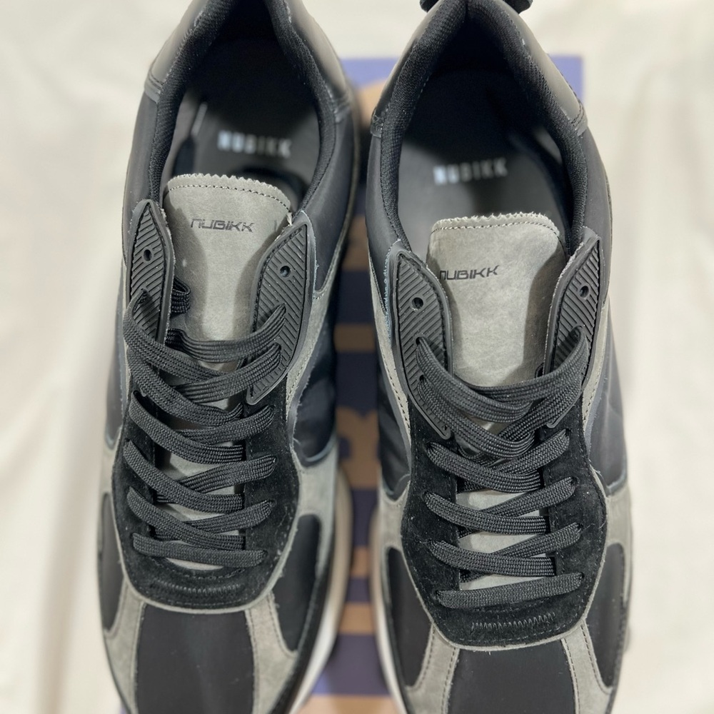 Men's Black and Gray Sneakers